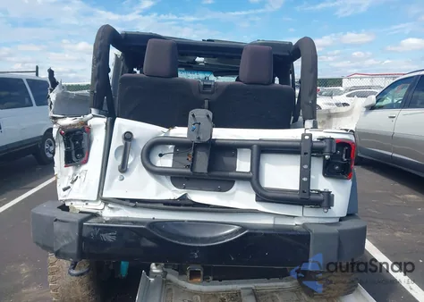 2014 Jeep Wrangler Willys Wheeler из США, поврежденный, VIN 1C4AJWAG6EL233435